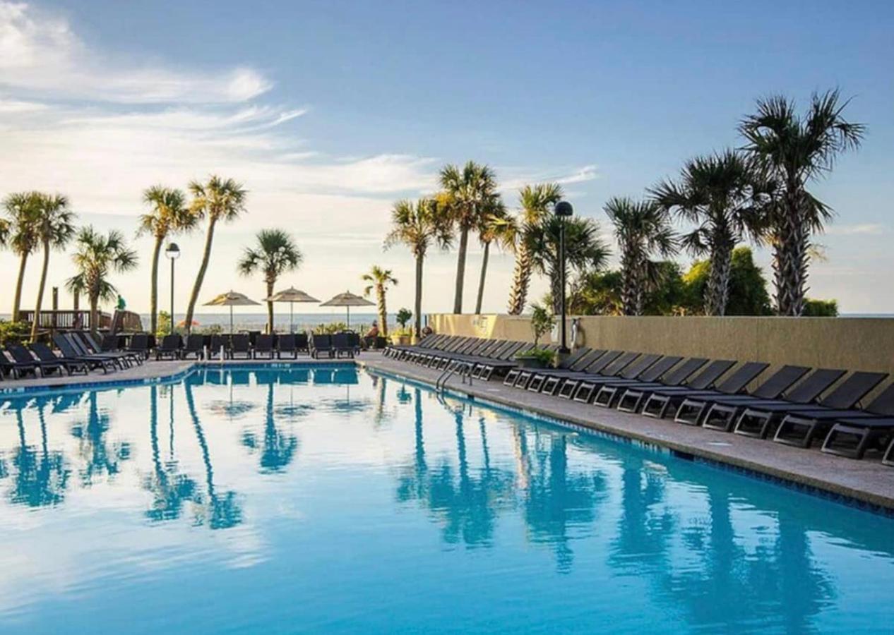 Beachfront, Spacious King Suite With Resort Access, Free Parking! Myrtle Beach Exterior photo