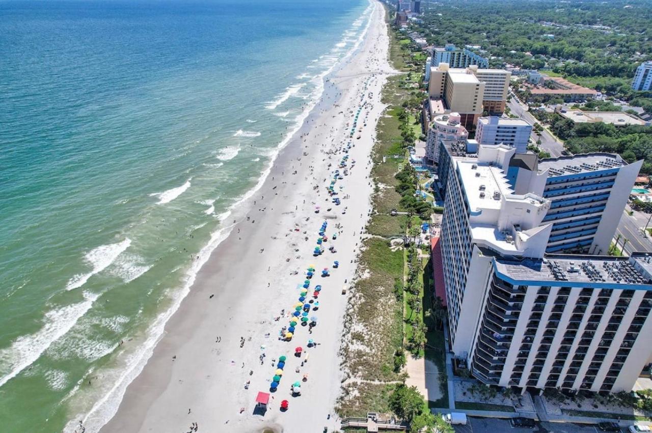 Beachfront, Spacious King Suite With Resort Access, Free Parking! Myrtle Beach Exterior photo